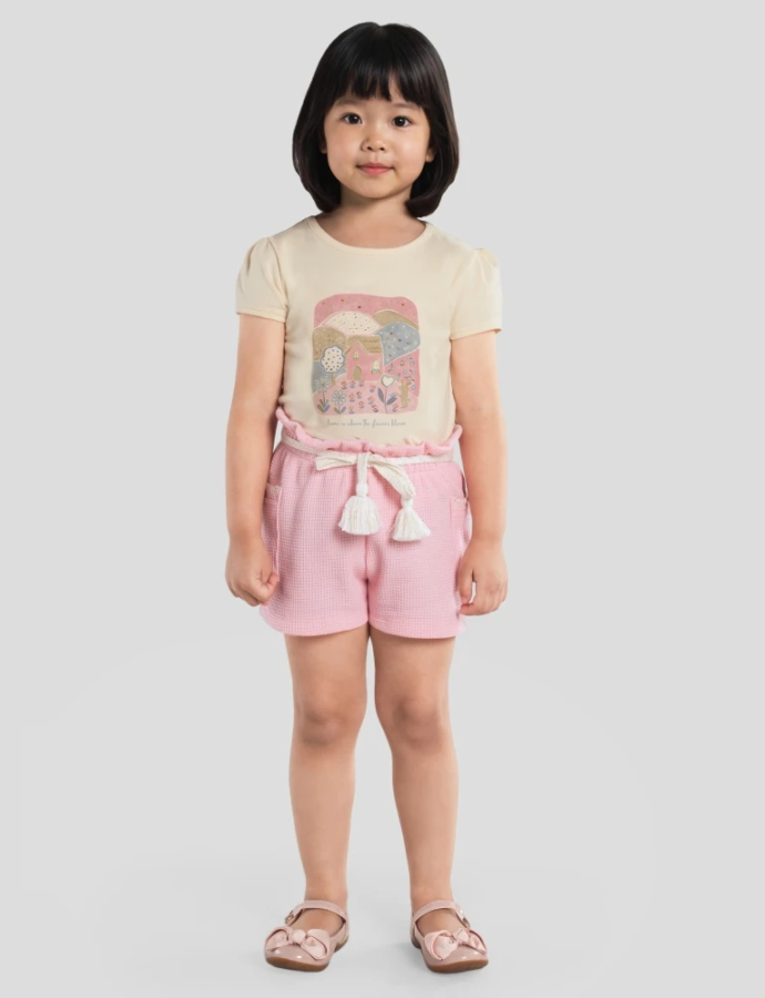 Conjunto Blusa y Short diseño campo