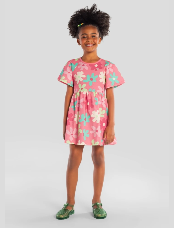 Vestido diseño Flores
